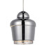 Pendant Lamp Carbon Metal Golden Steel Chandelier Light Black - 4