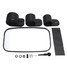 Off Road Adjustable Clear Rear View Mirror ATV UTV Large Wide Universal - 5