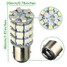 Tail Brake Stop Light Bulb 60SMD White Amber Switchback LED - 6