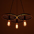 Chandeliers Retro Wheel Industrial Style American Loft - 5