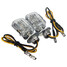 Blinker Indicator Motorcycle Turn Amber Mini 6 LED Lights - 6