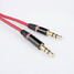 DVD MP3 Mp4 Audio Cable Mobile Phone Stereo Car Cable Male to Male AUX IPOD - 2