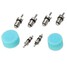 Rapid Air Conditioning Valve Core Caps System Kit Car Automotive Seal - 2