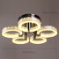 Chandelier Lights Chrome Finish Led Acrylic - 3