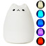 Color Change Control Silicone Light Rechargeable Night Light Led Home - 5