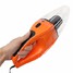 Orange Mini Portable Handheld Vacuum Cleaner Car Vehicle Wet And Dry 12V 100W - 2