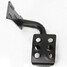 Foot Rest Unlimited Pedal 07-16 Jeep Wrangler JK Left Side Black Metal - 1