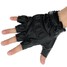 Sports PU Leather L XL Motorcycle Half Finger Gloves Black - 4