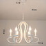 Metal Chandeliers Dining Room Modern Led Bedroom - 9