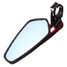 Rear View Side Mirrors Red Aluminum Handle Bar End 8inch 22mm Universal Motorcycle - 8