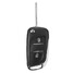 Uncut Blade Fold Remote BTN Fob 207 307 407 Peugeot Car Key Case - 3