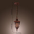 Light Pendant Light Antique Red - 2