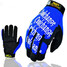 Shock Windproof Gloves Silicone Absorption Motorcycle Full Finger - 2