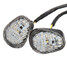 Clear LED Turn Signal Indicator Light 12V Flush Mount Yamaha YZF R1 R6 R6S - 5