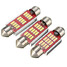 Festoon Interior Light Bulb LED 12SMD White Canbus Error Free 42mm - 1