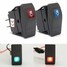 Rocker Toggle Switch SPST 12V 20A Marine Car Van Boat ON OFF LED Illuminated - 1