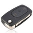 AUDI Black Color Case A3 A4 A6 A2 Button Flip Remote Key Fob - 4