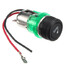 Cigarette Lighter Socket Plug Wire Illuminated 12V Universal Car Green - 5