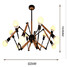 Metal Modern/contemporary Game Room Study Room Dining Room Office Chandeliers - 5
