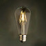 Led Filament Bulb E27 2200k St64 Ceramic Style Amber - 1