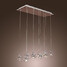 Modern/contemporary Feature For Crystal Metal Max 20w Dining Room Chrome Pendant Light - 1