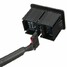 Panel USB Aux Mounting Flush Mount Car Headphone Input Jack Adapter Male 3.5mm - 3