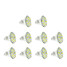 10 Pcs Warm White Led Spotlight Mr11 Gu4(mr11) 100 6w - 1