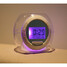 Colorful And Transparent Color Alarm Clock Calendar - 3