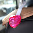 Car Headrest Bag Hook Organizer Holder Drink Holder Pink A pair - 4