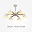 Game Room Chandeliers Living Room Dining Room Modern/contemporary Mini Style Study Room Office - 8
