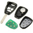 Uncut 4 Button Remote Key Keyless Entry Combo Transmitter Clicker Fob - 5