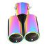 Muffler Stainless Steel Exhaust Color Universal Full Curve - 3