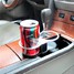 Car Double Beverage Vehicle-Mounted Cup Holder Water Stand Dual - 2