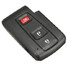 Prius Key Case Flip Keyless Smart Remote Entry Shell for Toyota FOB 3 button - 2