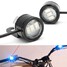LED Eagle Eye Lamp Bicycle Motorcycle Light DRL Strobe Flash 2Pcs Car ATV - 1