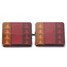 Stop Van Truck Trailer Rear Tail Brake Light Indicator Lamp 12V LED - 5