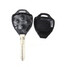 Toyota Carola Button Remote Key Shell Uncut Blade - 5