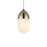 Finish Wooden Carbon Chrome Corn Pendant Lamp Steel - 2