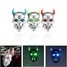 Cart Skull LED Light Style Bike Rear Tail Cycling Laser Motorcycle Electric Scooter Waterproof - 2