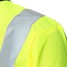 Reflective Stripes Jacket Waistcoat Safety Mens Long Sleeve Vest - 7
