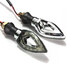 LEDs Turn Chrome Light Indicator Lamp Universal Motorcycle 4 X - 5