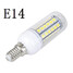 E14/e27 Corn Bulb 3000k 800lm White Light Led 240v Smd - 2
