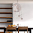 Living Room Modern/contemporary Kitchen Feature For Mini Style Metal Globe Electroplated Dining Room Pendant Light - 4