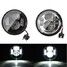 Fat Pair LED 2008-2015 Hi Lo Harley Dyna Headlight Lamps - 1