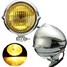 4inch Headlight Amber Light Lamp For Harley Bobber Chopper Motorcycle - 2