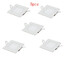 Panel Light 85-265v Square 5pcs Led 3w Recessed 300lm - 1