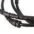 Brake Pad Wear Sensor Indicator 2 PCS Front Rear Black for BMW Kit X5 E70 E71 - 5