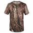Army Racing Camo T-Shirt Summer Camouflage Tee Casual Hunting Short Sports - 9