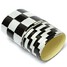 3 Inch Car Motorcycle Bike Checkered Sticker Tank Tape Black White Flag Vinyl Decal - 3