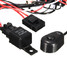 LED Work Light Bar Relay Fuse 2.5M Loom Switch 40A Wiring Harness Kit - 2